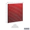 Triton Products 46 pc LocHook Assortment W/ (2) 24" W x 24" H Red 18-Gauge Steel Square Hole Pegboards LB1-RKit - alternate 6